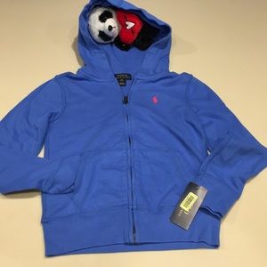 New! Polo jacket size 8/10